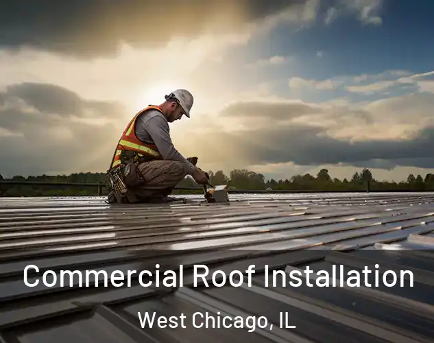  Commercial Roof Installation West Chicago, IL