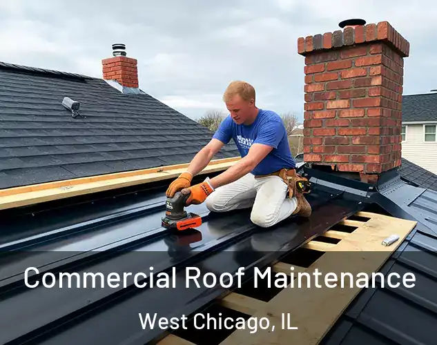  Commercial Roof Maintenance West Chicago, IL