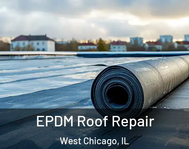 EPDM Roof Repair West Chicago, IL