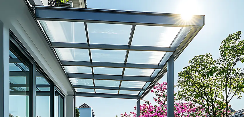 Glass Patio Roof Installation in West Chicago