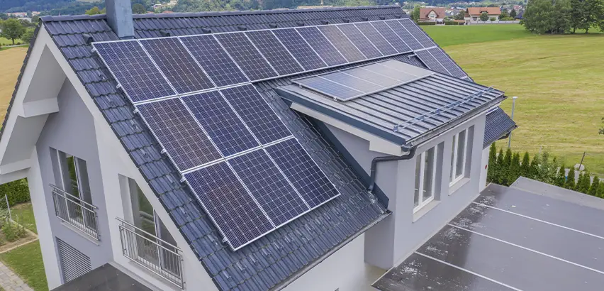 Residential Solar Roof Installation in West Chicago