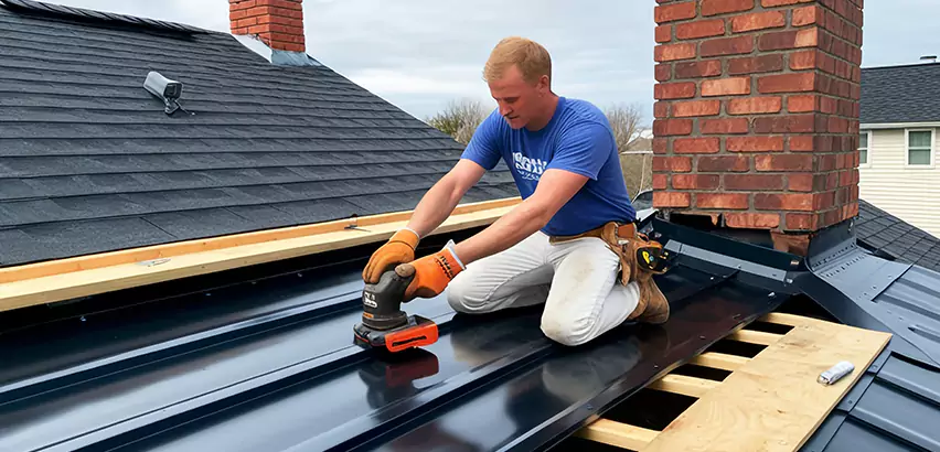 Metal Roof Leak Repair in West Chicago