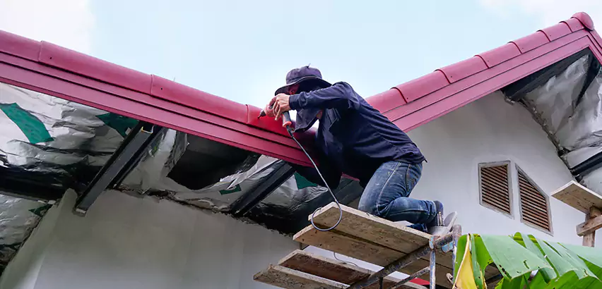 Residential Wind Damage Roof Repair in West Chicago