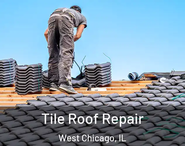  Tile Roof Repair West Chicago, IL